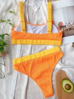 Two Piece Tank Top Brief Swimsuit