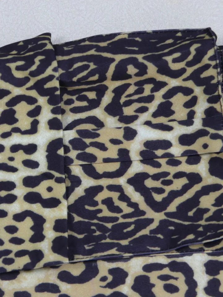 Two Pieces Print Lace-Up Cargo Pants Set