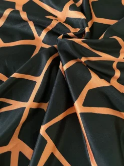 Two Pieces Printed Off Shoulder Jumpsuit Bodycon Pants