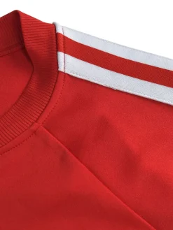 Two Pieces Sideline Long Sleeve Jacket Skirt Set