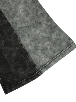 Two Pieces Solid Color Ruched Pants Set