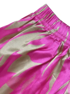 Two-Piece Off-Shoulder Crop Top Skirt Set