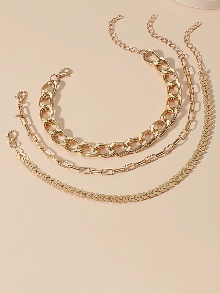 Vintage Chunky Chain Anklet
