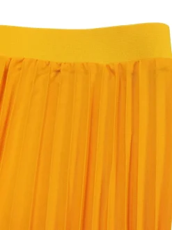 V-Neck Printed Top u0026 Pleated Skirt Two-Piece Set