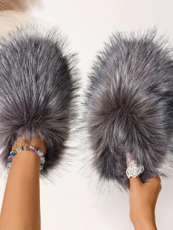 Winter Fur Slippers
