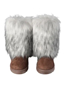 Y2K Fur Platform Mid-Calf Winter Boots