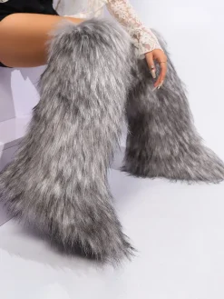 Y2K Winter Knee-High Snow Boots