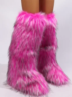 Y2K Winter Knee-High Snow Boots